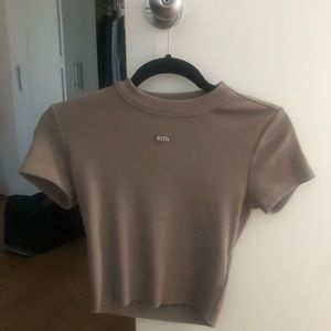 Kith Mulberry Baby Rib Tee - Quicksand